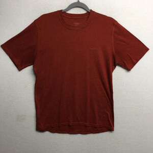Patagonia Capilene Baselayer Shirt Short Sleeve Red USA Made Red M / L